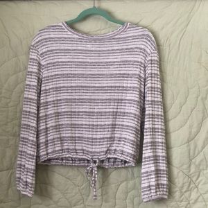 Mudd striped l/s top, XS